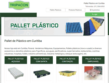 Tablet Screenshot of palletplastico.com